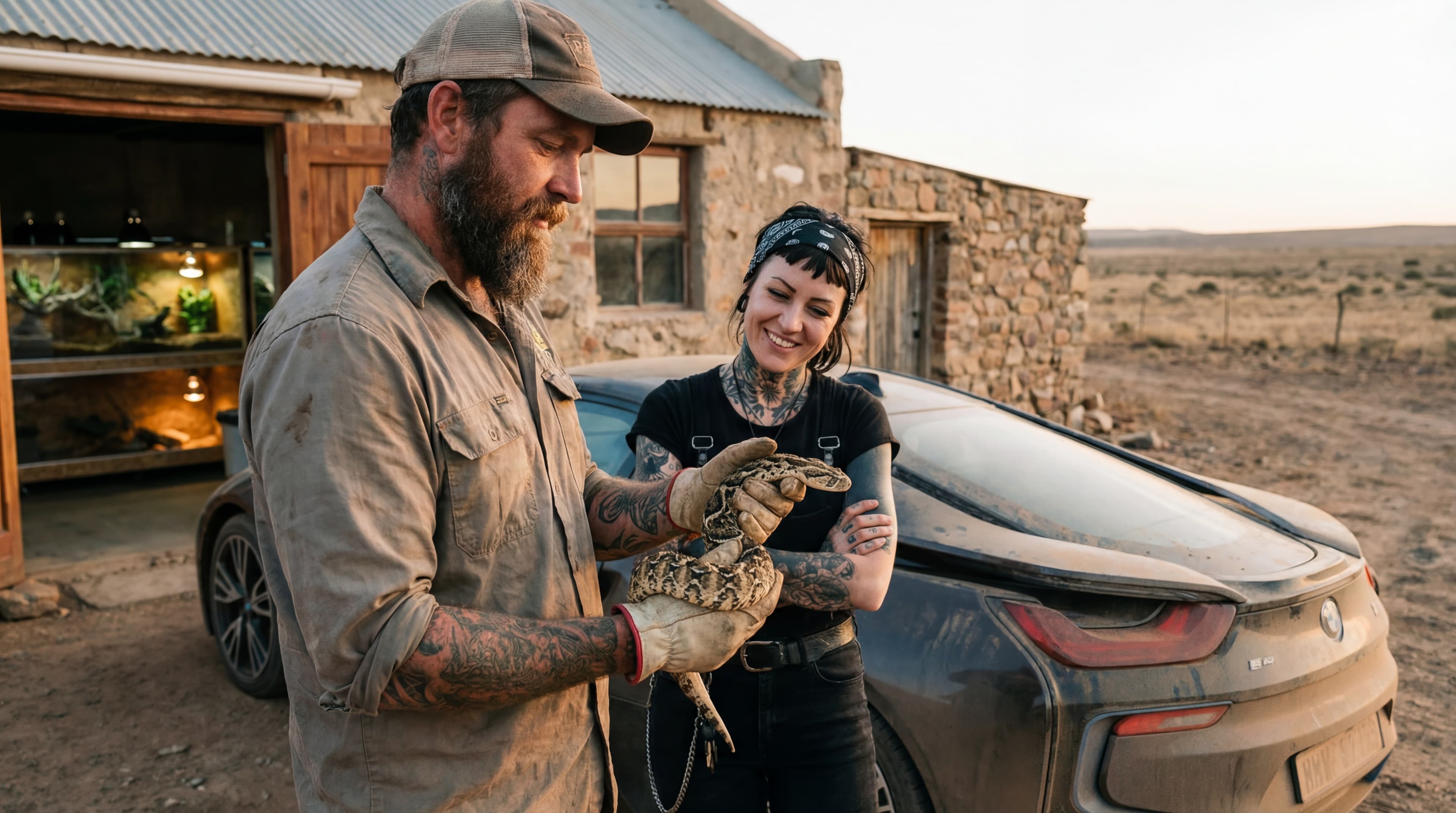 Кару — Пустыня + Купол + Телескоп 2