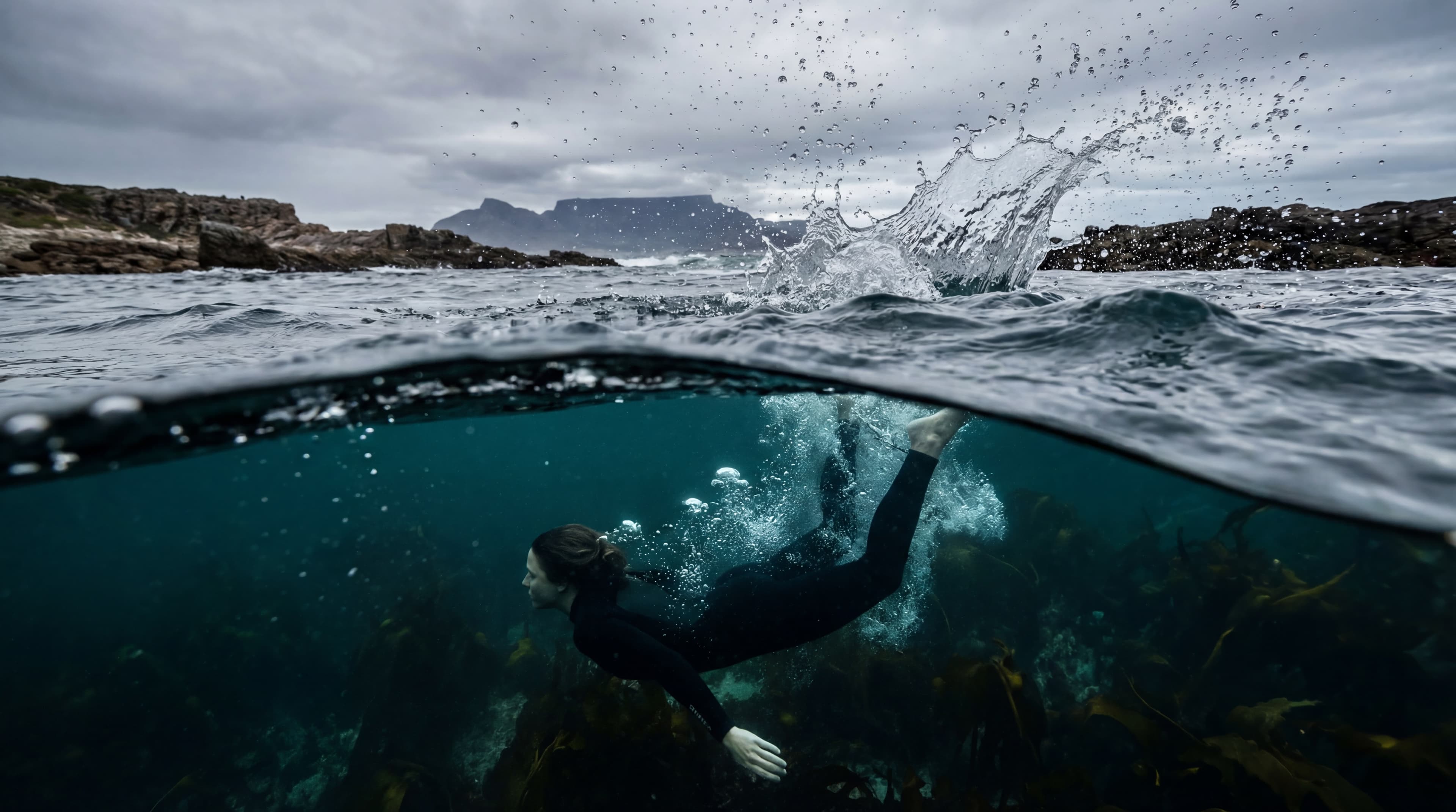 Океан — Фридайвинг в Келповом Лесу 1